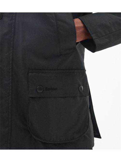 ASHBY WAX JACKET BARBOUR | 252MMWX0339BK72 BLACK/CLASSIC